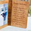 birthday greeting wood - Bubbly Decors