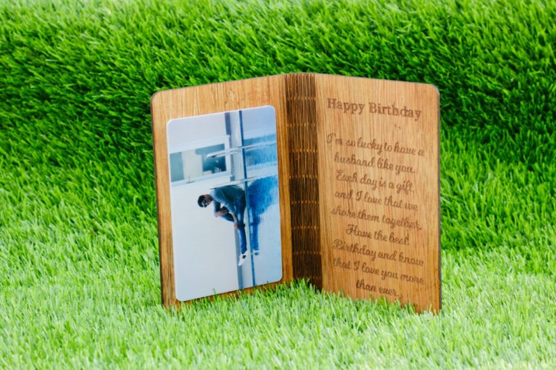 birthday greeting wood - Bubbly Decors