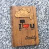 love you daddy greeting card - Bubbly Decors