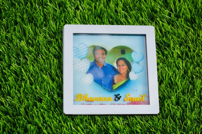 Fridge magnet Depth frame - Bubbly Decors
