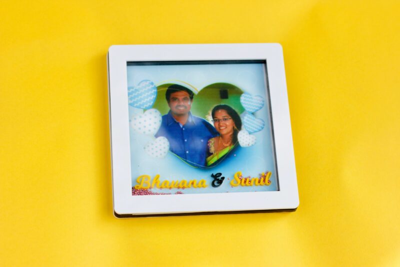 Fridge magnet Depth frame - Bubbly Decors