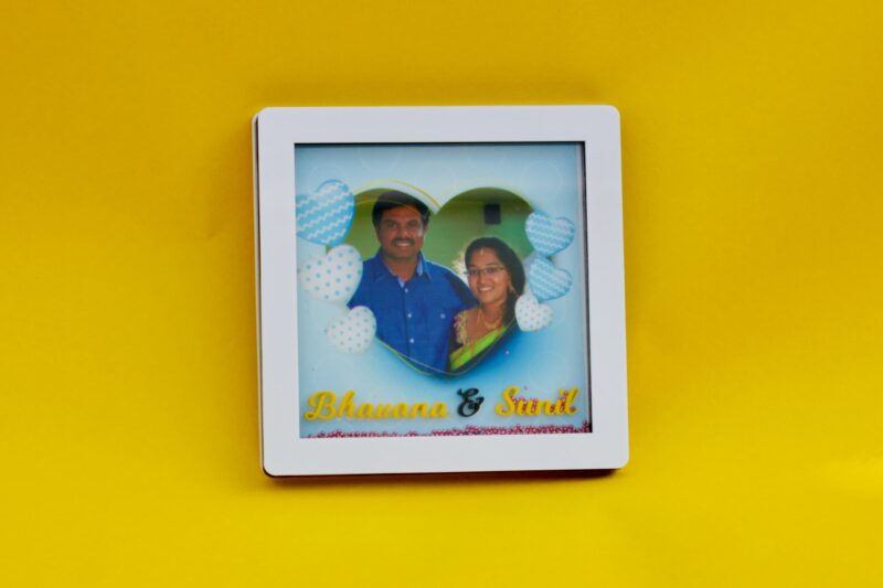 Fridge magnet Depth frame - Bubbly Decors