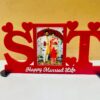 Couple Letter Frame - Bubbly Decors