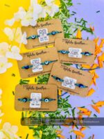 Alphabets magnets Rakhi Combo Hamper - Bubbly Decors