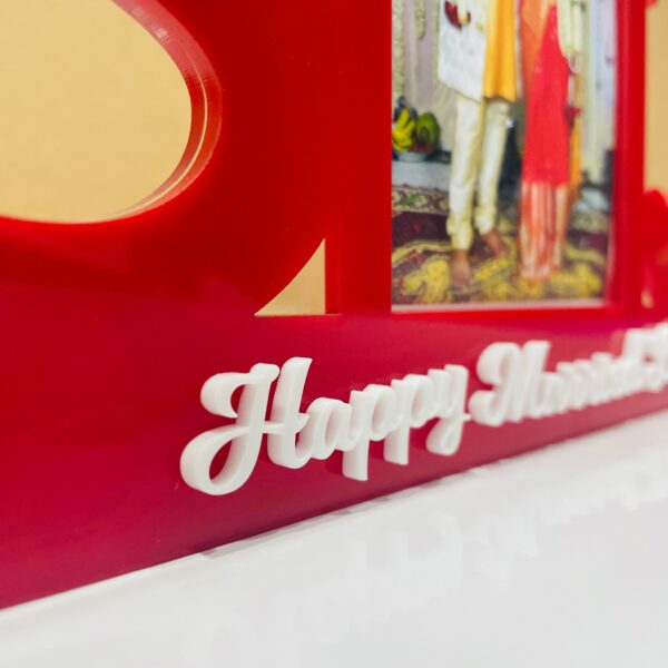 Couple Letter Frame - Bubbly Decors