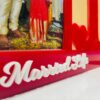 Couple Letter Frame - Bubbly Decors