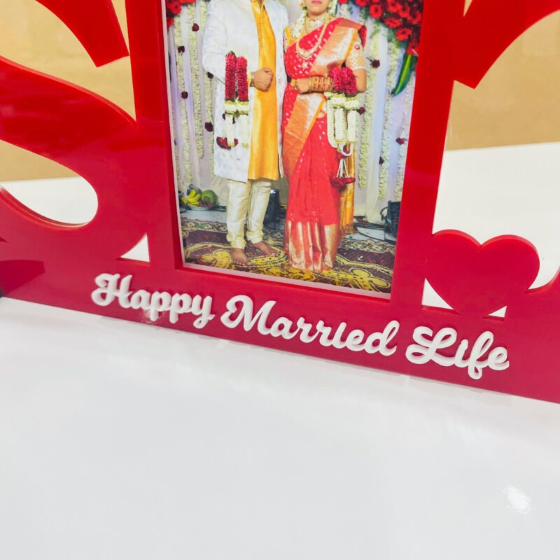 Couple Letter Frame - Bubbly Decors