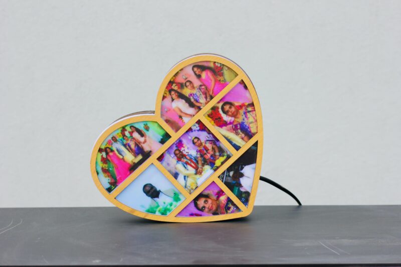 Heart photo Light - Bubbly Decors