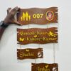 Name board baba theme - Bubbly Decors