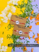 Alphabets magnets Rakhi Combo Hamper - Bubbly Decors