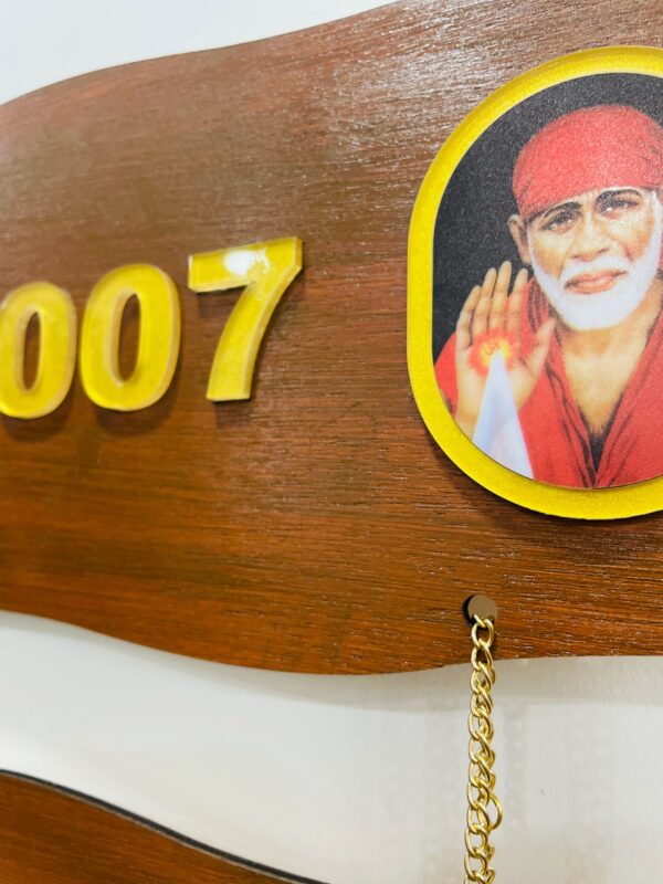 Name board baba theme - Bubbly Decors