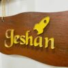Name board baba theme - Bubbly Decors