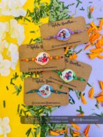Rakhi combo Name Board for Brother - Bubbly Decors