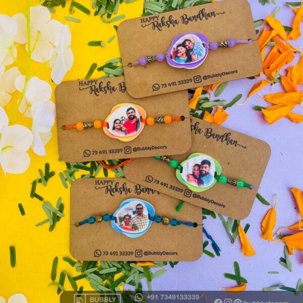Rakhi combo Name Board for Brother - Bubbly Decors