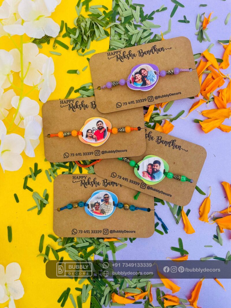 Rakhi combo Name Board for Brother - Bubbly Decors
