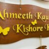 Name board baba theme - Bubbly Decors