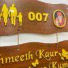 Name board baba theme - Bubbly Decors
