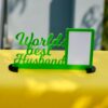 Photo stand with Message - Bubbly Decors