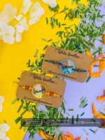 Alphabets magnets Rakhi Combo Hamper - Bubbly Decors