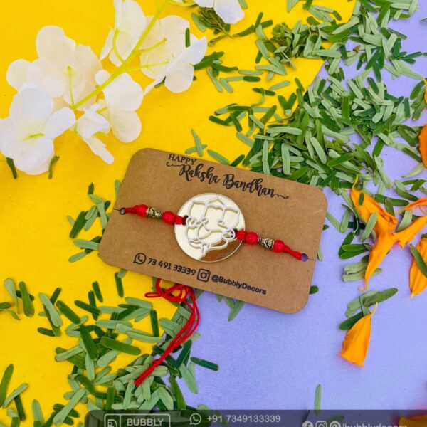 Alphabets magnets Rakhi Combo Hamper - Bubbly Decors