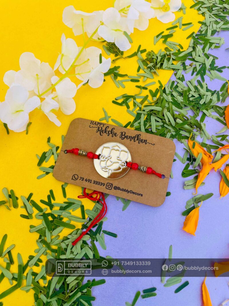 Alphabets magnets Rakhi Combo Hamper - Bubbly Decors