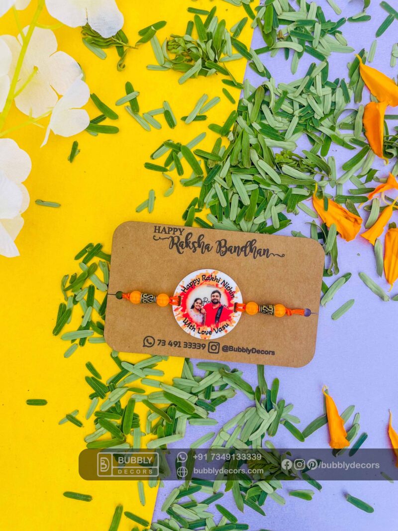 Color splash rakhi - Bubbly Decors
