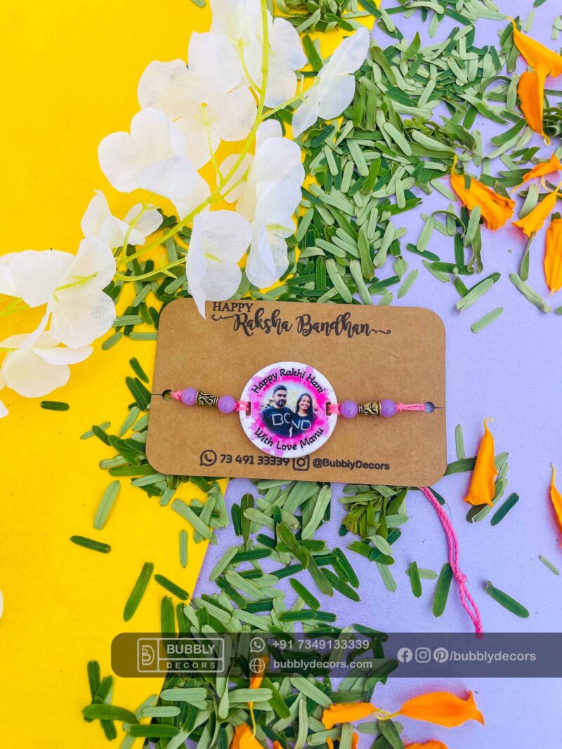 Color splash rakhi - Bubbly Decors