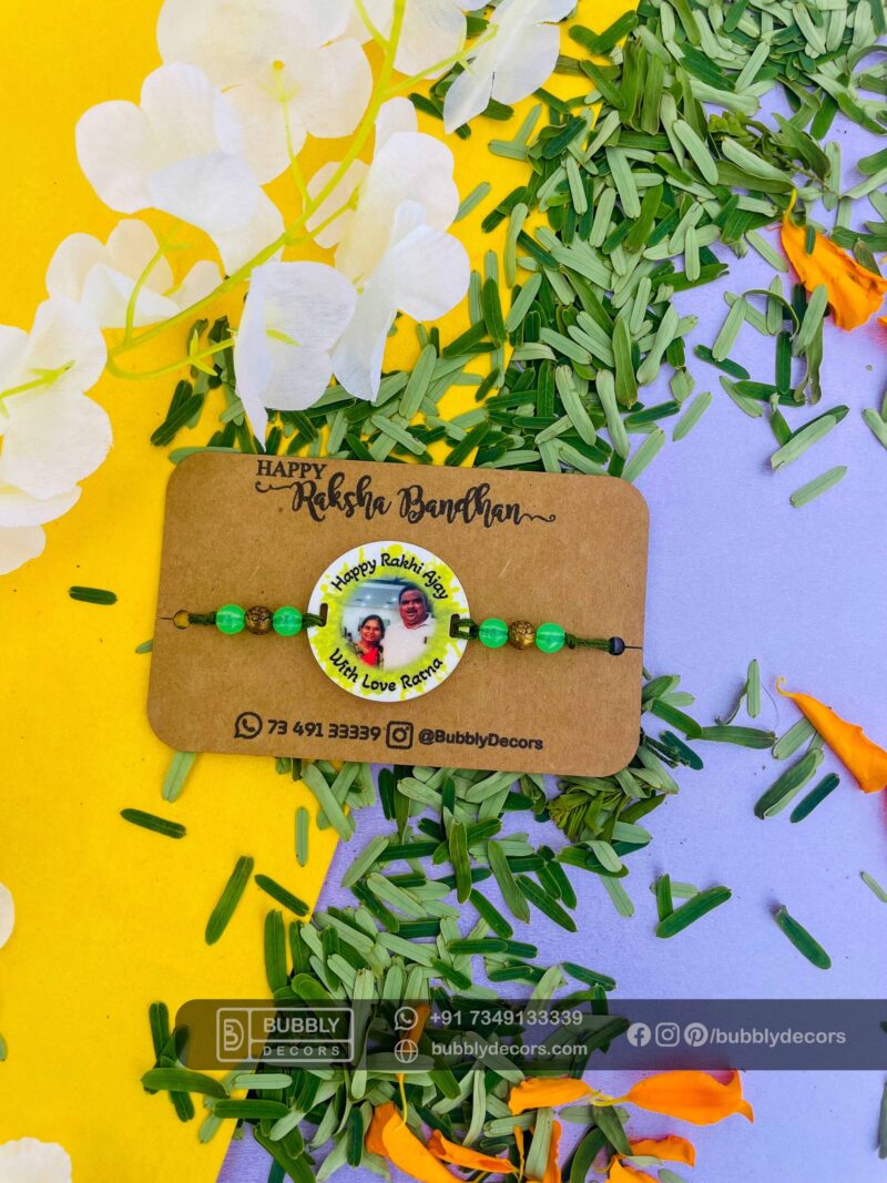 Color splash rakhi - Bubbly Decors