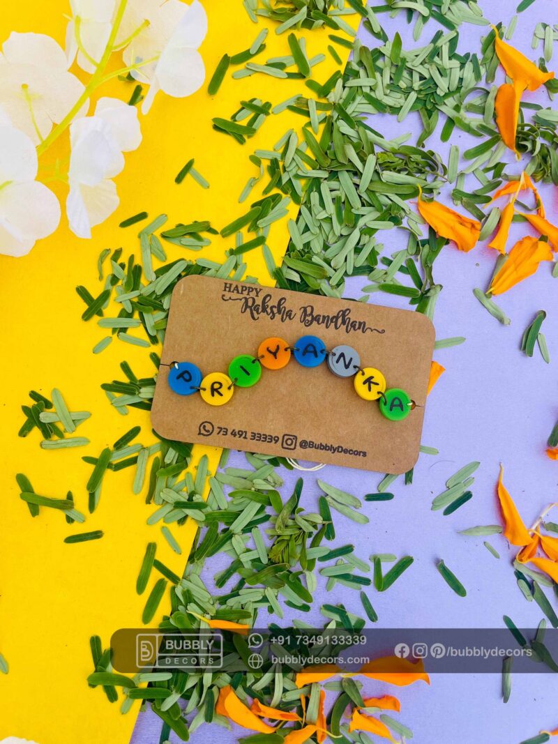 Gems Rakhi - Bubbly Decors