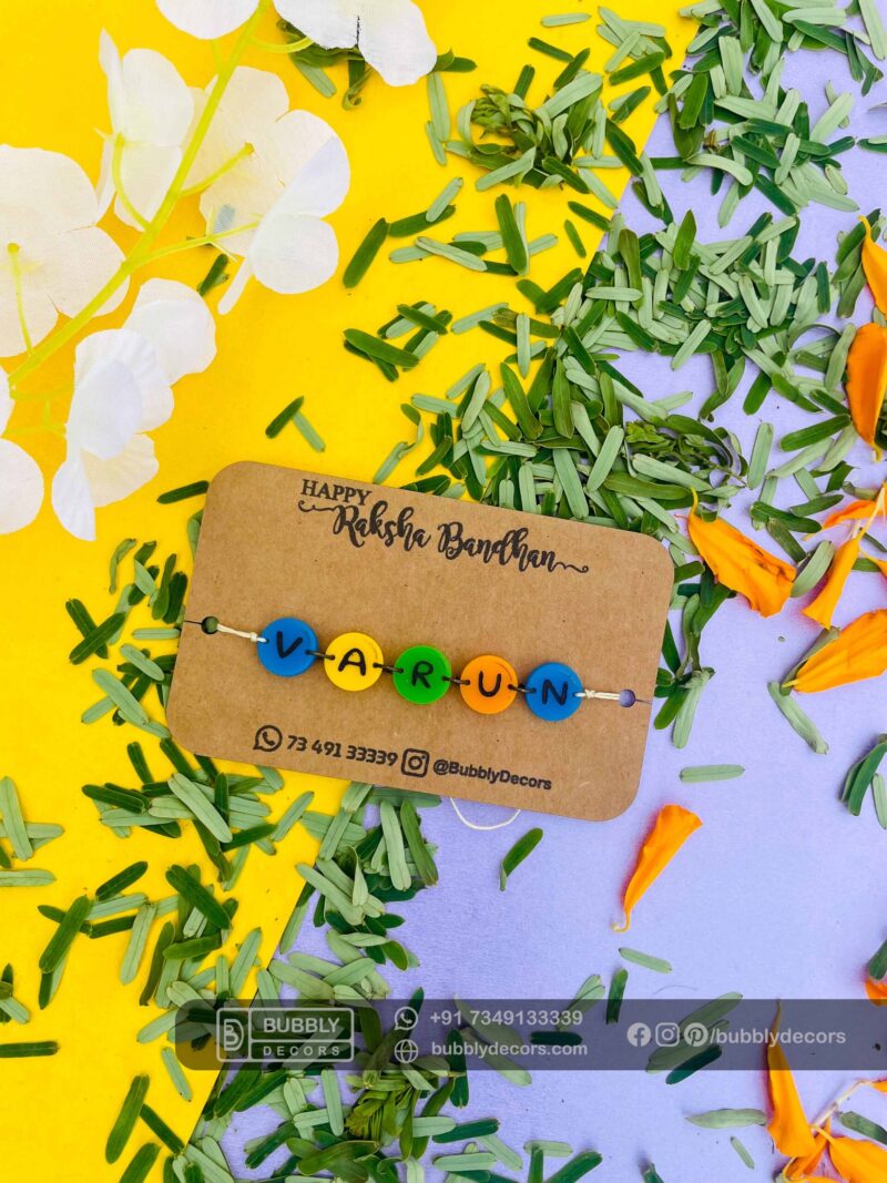 Gems Rakhi - Bubbly Decors
