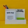 Desk organizer with Mobile stand - Bubbly Decors