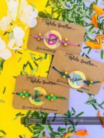 Rakhi combo Name Board for Brother - Bubbly Decors