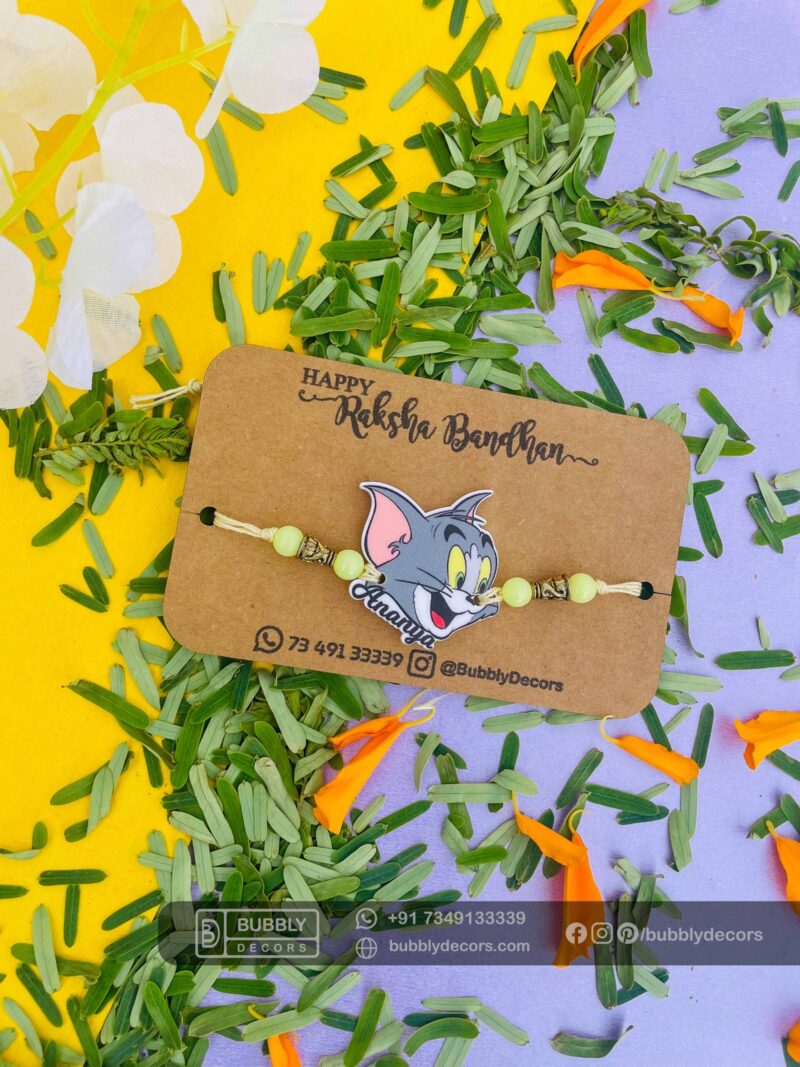 Tom and Jerry Rakhi - Bubbly Decors