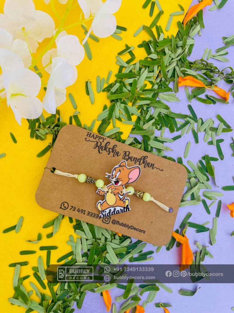Tom and Jerry Rakhi - Bubbly Decors