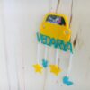 Baby Car Frame With Birth Details - Bubbly Decors