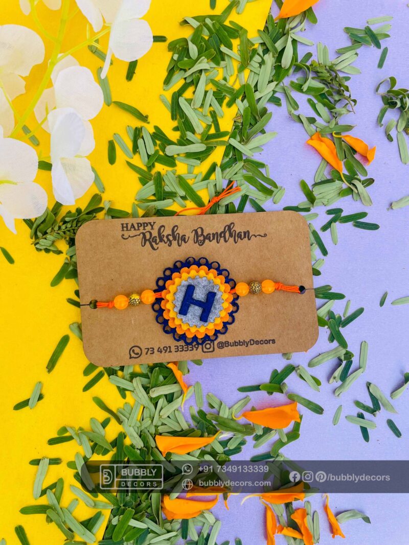 Felt Rakhi - Bubbly Decors