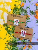 Alphabets magnets Rakhi Combo Hamper - Bubbly Decors