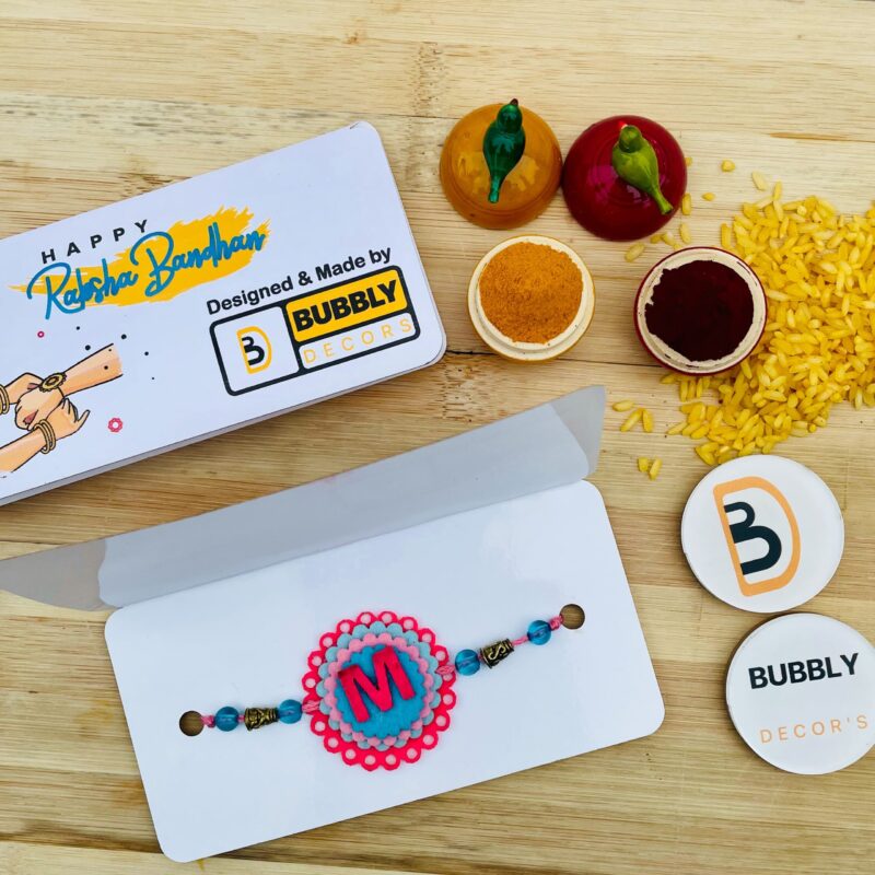 Felt Rakhi - Bubbly Decors