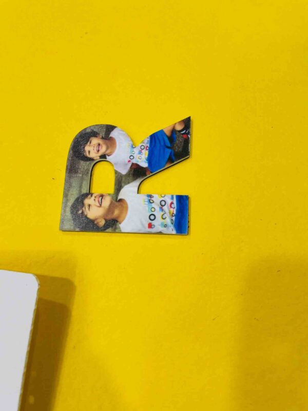 Name photo magnets - Bubbly Decors