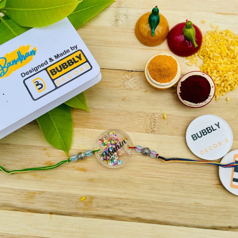 Rakhi combo Worlds Best Bro for Brother - Bubbly Decors