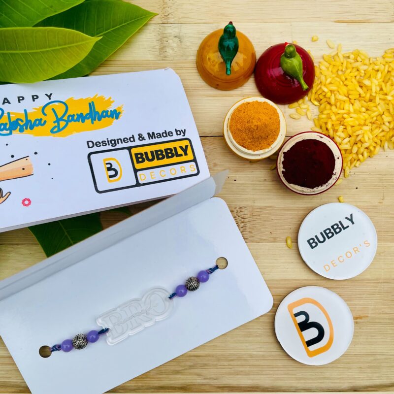 Bro Rakhi - Bubbly Decors