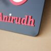 name board captain America - Bubbly Decors