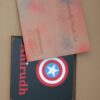 name board captain America - Bubbly Decors