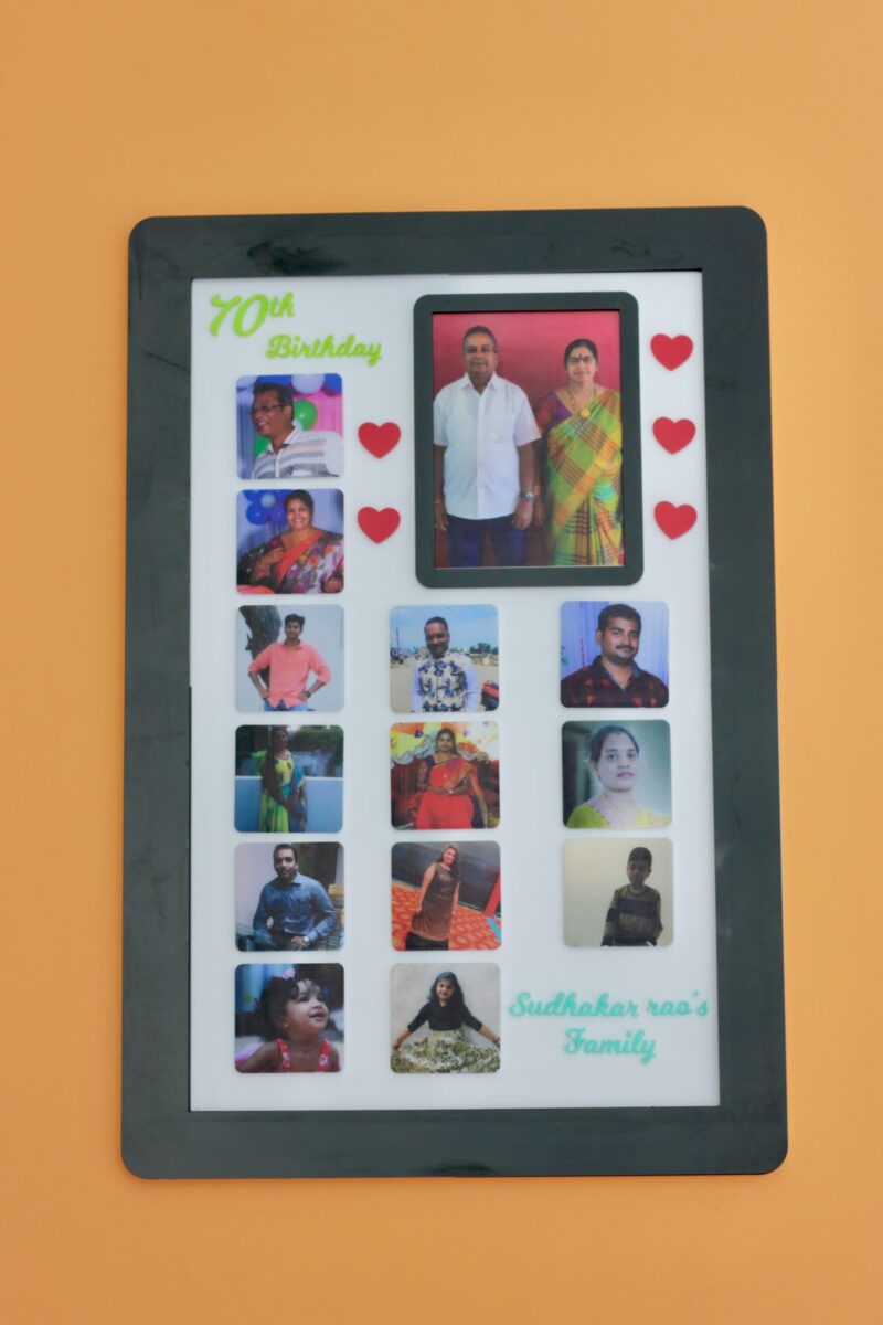 joint family photo frame - Bubbly Decors