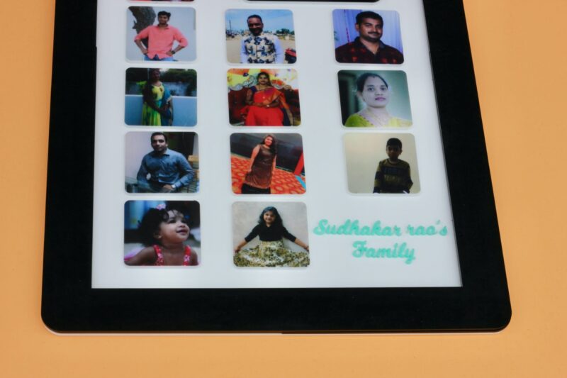 joint family photo frame - Bubbly Decors