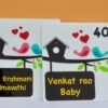 Name board Birds themed - Bubbly Decors