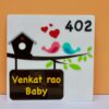 Name board Birds themed - Bubbly Decors
