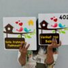 Name board Birds themed - Bubbly Decors