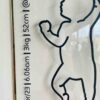 Line art baby frame - Bubbly Decors
