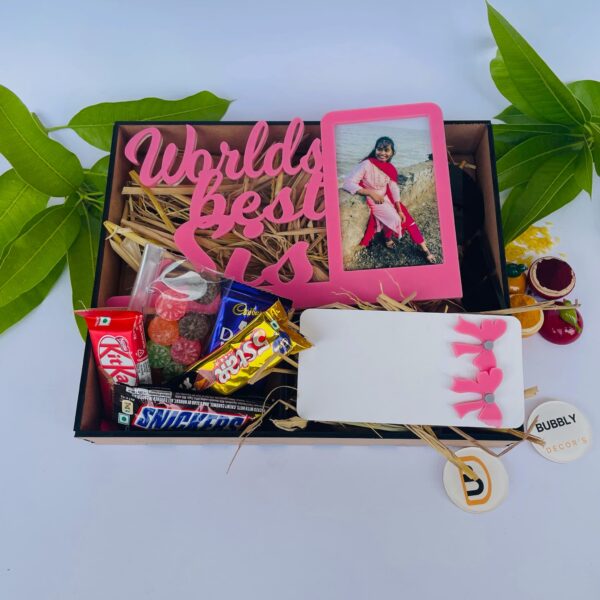 Rakhi combo worlds best sis for Sister - Bubbly Decors